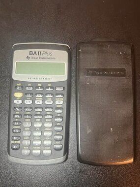 Texas Instruments BA II Plus Financial Calculator